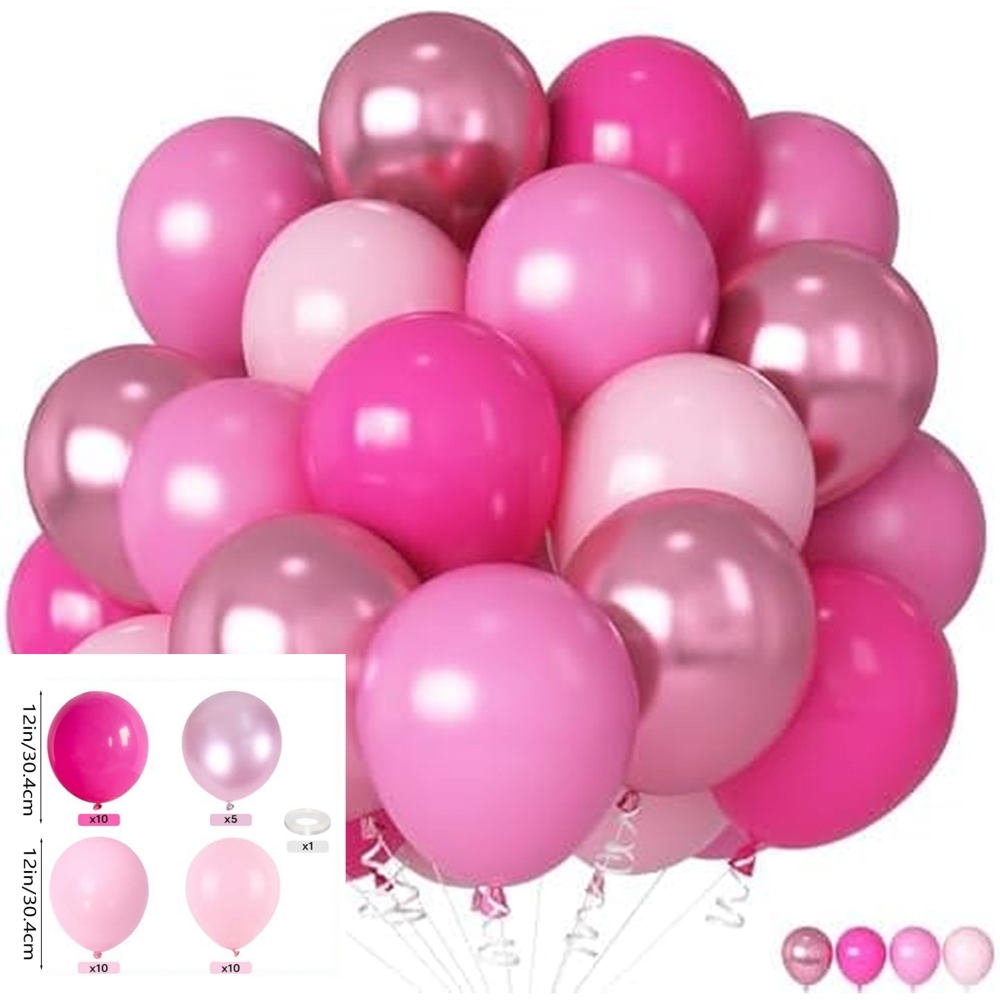 16pcs Black Metallic Sequin Balloons for Birthday Wedding Graduation Party Balloon Decoration: Gradient Red