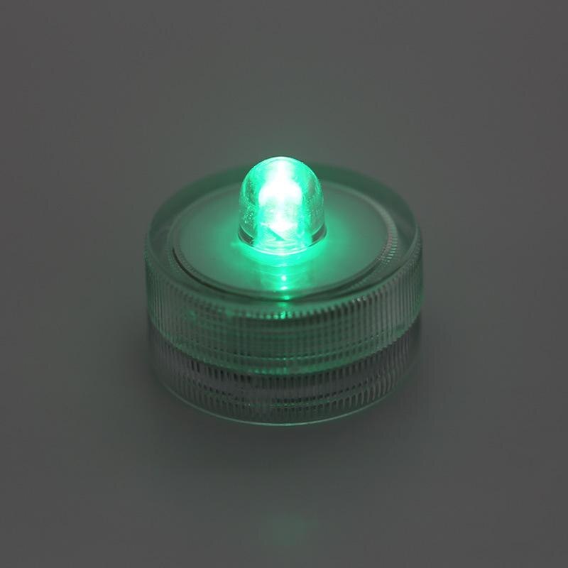 Liten cylinder eko cylinder tillbehör mikro landskap lampa led ljus akvarium led belysning fisk tank ljus: Grön