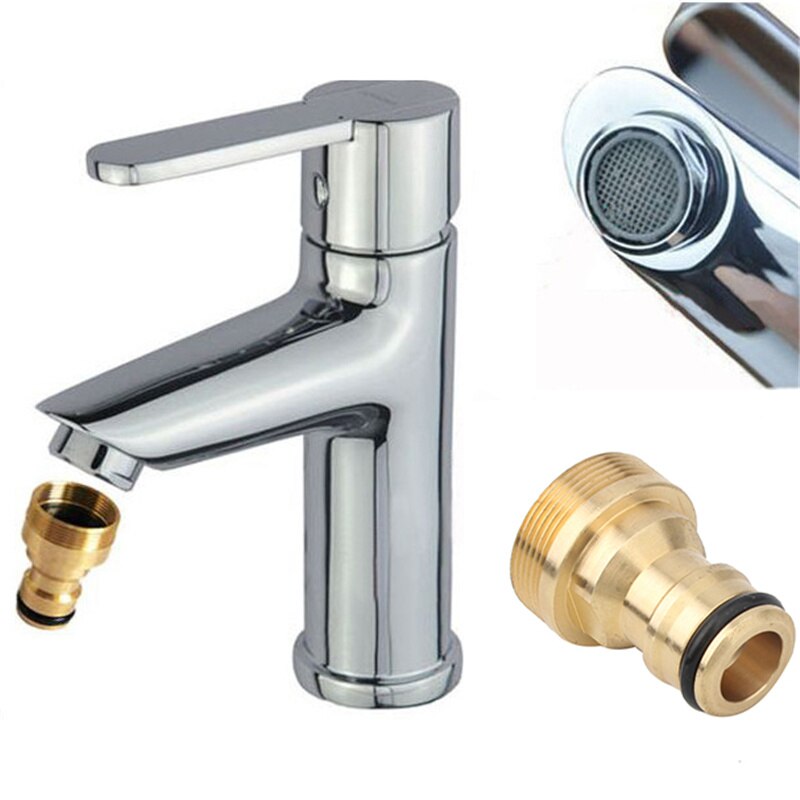 All-Copper Basin Connection Basin Faucet Connection Car Wash Water Pipe Washing Machine Water Conversion Interface Accessories