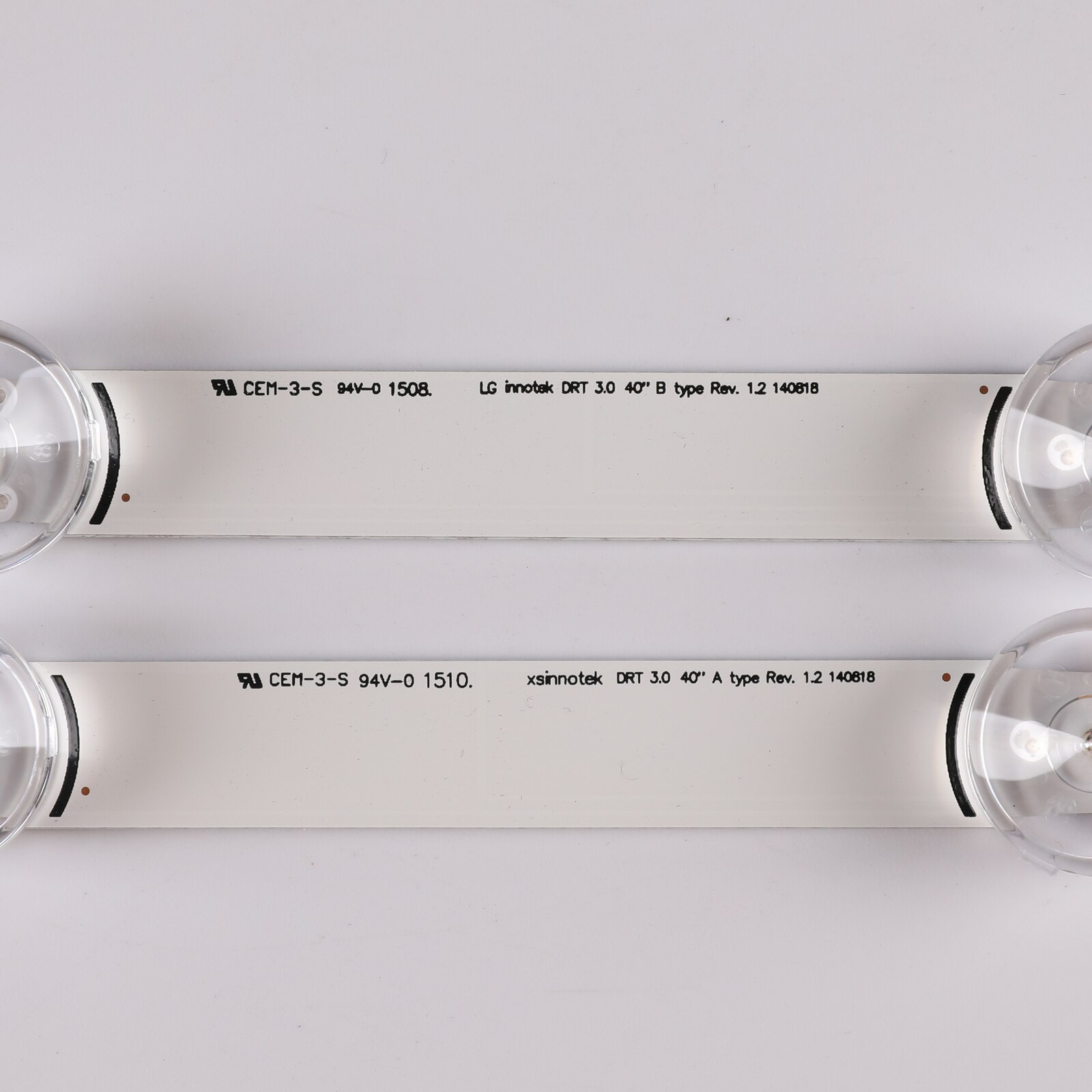Tira de LED para LG, kit de tiras de LED de 4 + 4 leds para televisor LG de 40 ", 40LF630V, SVL400, HC400DUN-VCKN1-211X, 40LH5300, DRT4.0, 40, 6916L-0885A, 40lf6350, 8 Uds.
