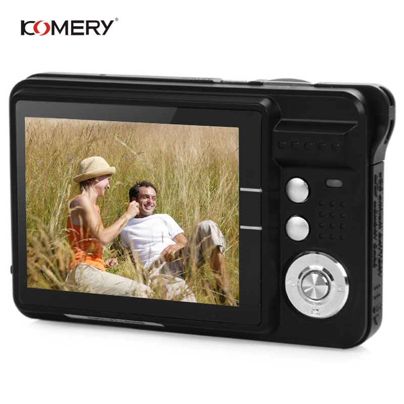 KOMERY Original Digital Camera 2.7 Inch TFT Screen CMOS 5.0MP Anti-shake 8X Digital Zoom 1800w Pixel Video Camera Selfie camera