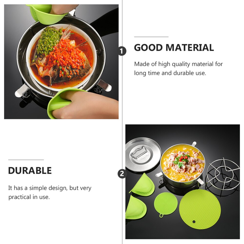 Multifunctional Steam Pot Cooking Boiler Silver Stockpot Stainless Steel Steamer