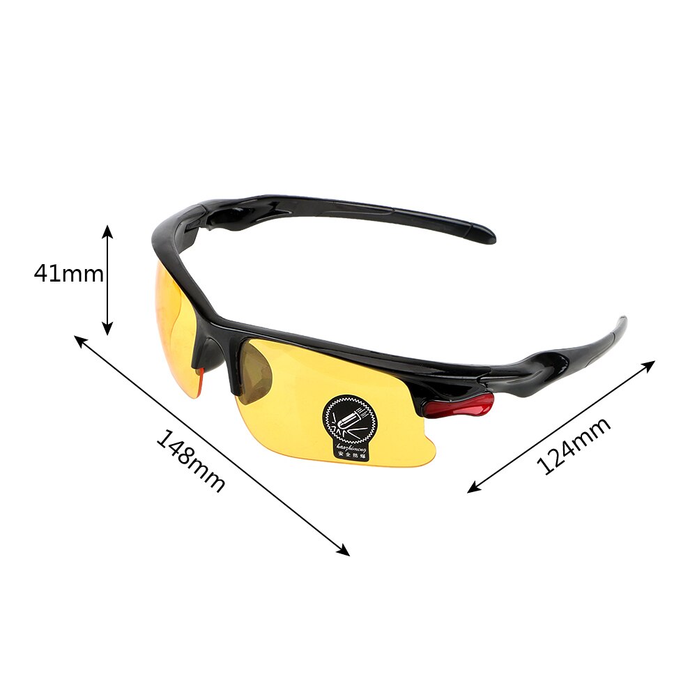 FORAUTO Car Driving Glasses Night-Vision Glasses Protective Gears Sunglasses Night Vision Drivers Goggles Interior Accessories