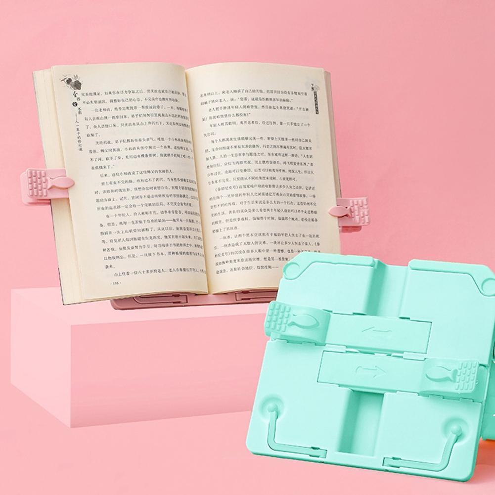 Portable support de livre rétractable support de Livre livre Support De Lecture Support Serre-livres Bureau Maison Lecture Bibliothèque boekenstandaard