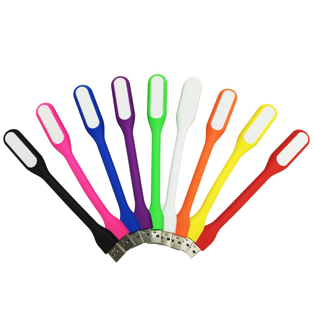 Draagbare Mini USB LED Flexbiable Nachtlampje Super Heldere Boek Licht Leeslamp Voor Power Bank PC Laptop Notebook