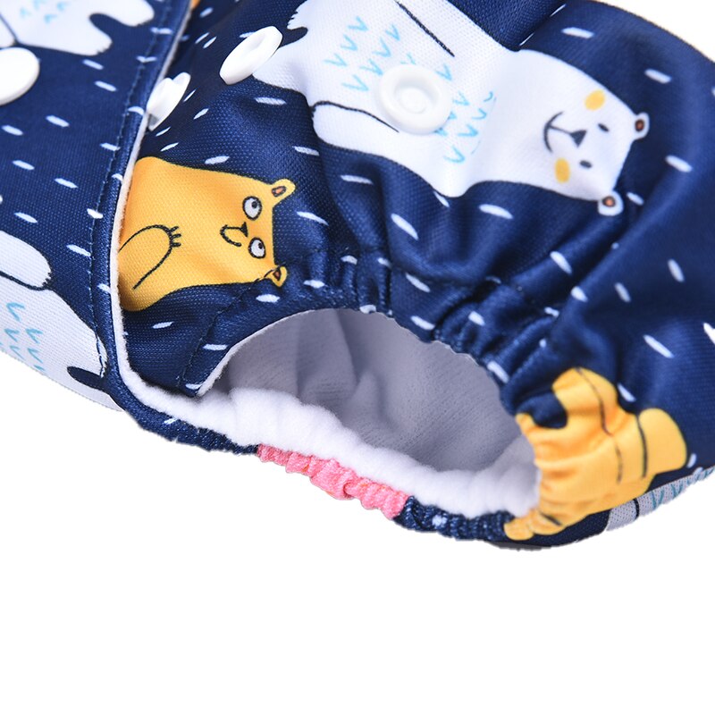 Reusable Baby Diapers Cloth Diaper Inserts 1 Piece 3 Layer Insert 100% Cotton Washable Baby Care Eco-Friendly Diaper