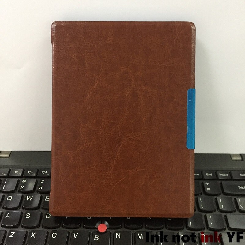 Lederen Case Voor Kobo Aura Hd 6.8 Inch Flip Lederen Beschermende Pu Lederen Beschermhoes: Brown