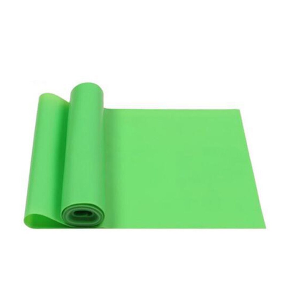 Milieuvriendelijke, geurloze latex yogastrip, stretchband, fitnessband voor training en oefeningen (willekeurige kleur)