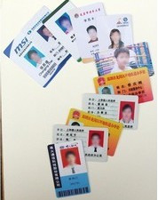 A4 formato 0.96mm di spessore In Bianco A Getto D'inchiostro di stampa foglio di PVC (bianco) per la carta D'IDENTITÀ del PVC di fare, carta dello studente, produzione di materiale tessera