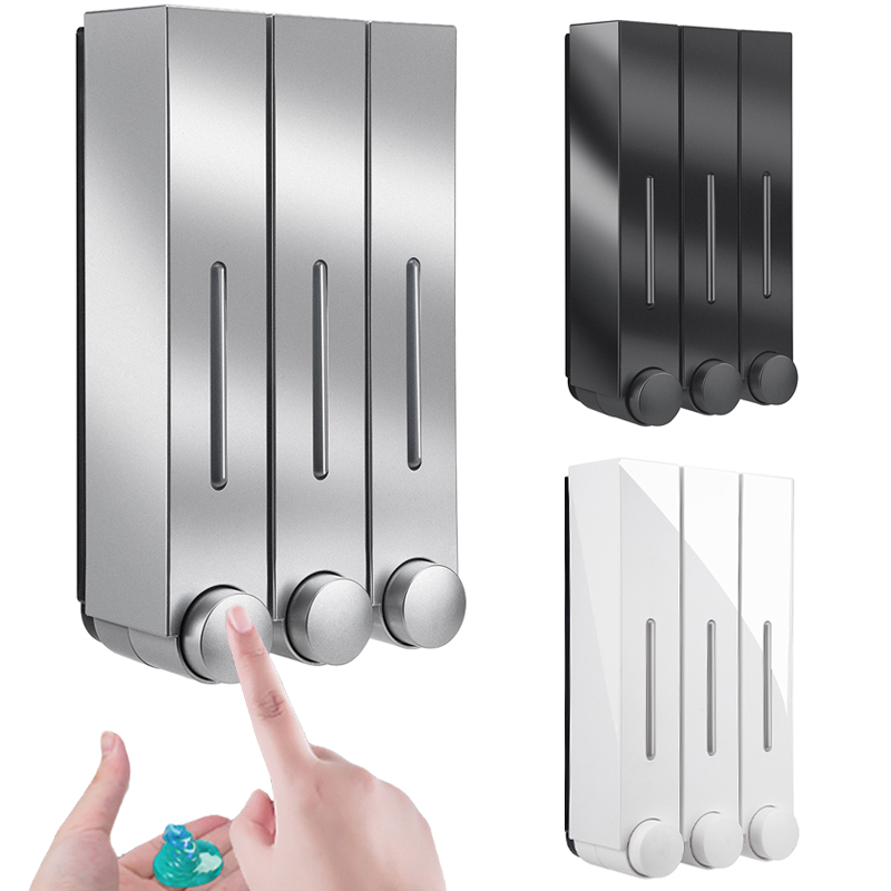 Distributeur mural de savon liquide pour salle de bain, 420ML, Lotion de lavage, désinfectant pour les mains, pour enfants, famille, hôtel, cuisine, Gel douche