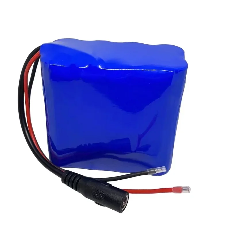 Batería de litio de 14,8 V/14,4 V, 6,8ah, 18650, 4S2P, 6800mAh, BMS integrado de 10A para altavoces Bluetooth y luces de pesca nocturna