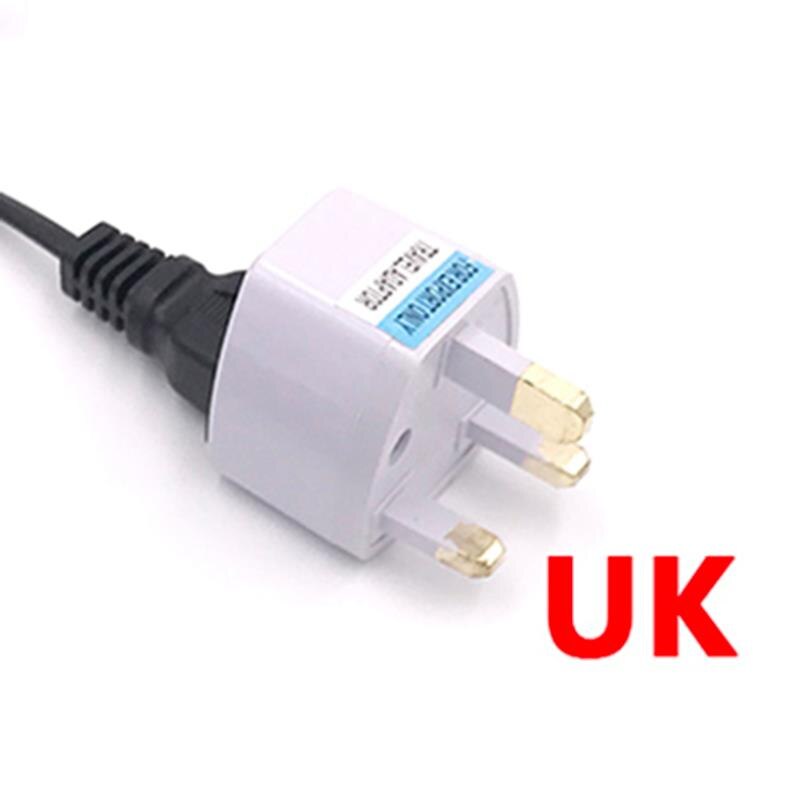 Caricabatterie al litio ricaricabile originale 7 serie 29.4V 2A per ricarica agli ioni di litio polimero 7 S 24V 25.2V 25.9V 18650: UK Plug