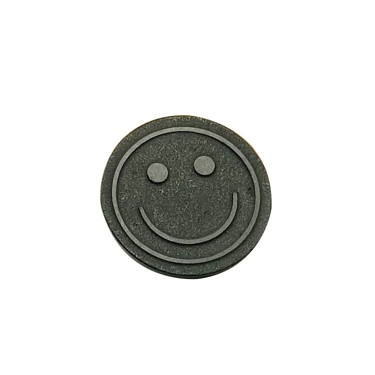 Shungite EMF Protection Cell Phone Sticker Anti EMF Stickers for Phone and Computer Round Dot EMF 5G Radiation Blocker Sticker: Smile