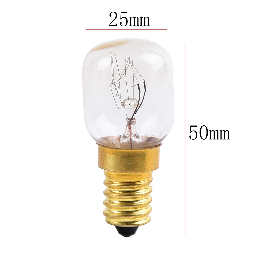 15w/25w e15 220v ~ 230v 300 graders symaskine pære husstand symaskine dele blubs symaskine pære