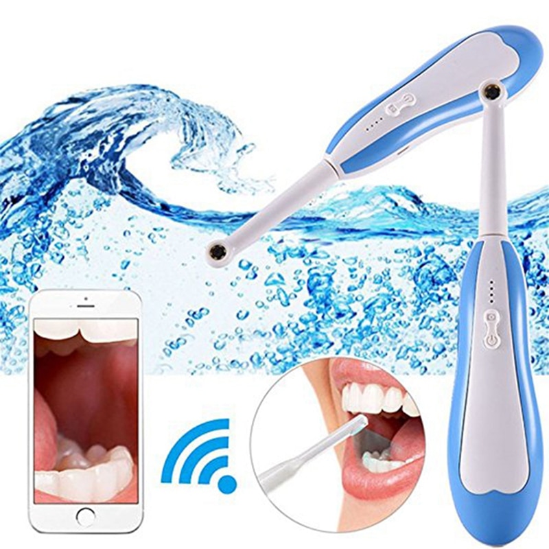 Wifi intraoralt kamera trådløst hd dental endoskop led lys overvågning inspektion for tandlæge oral real-time video dental værktøjer