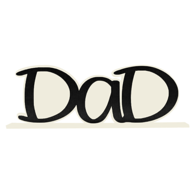 Papa Fotolijst Papa Fotohouder Voor Vaderdag Cadeau Creatief Houten Desktop Ornament Vader Fotoclip Huisdecoratie: Default Title