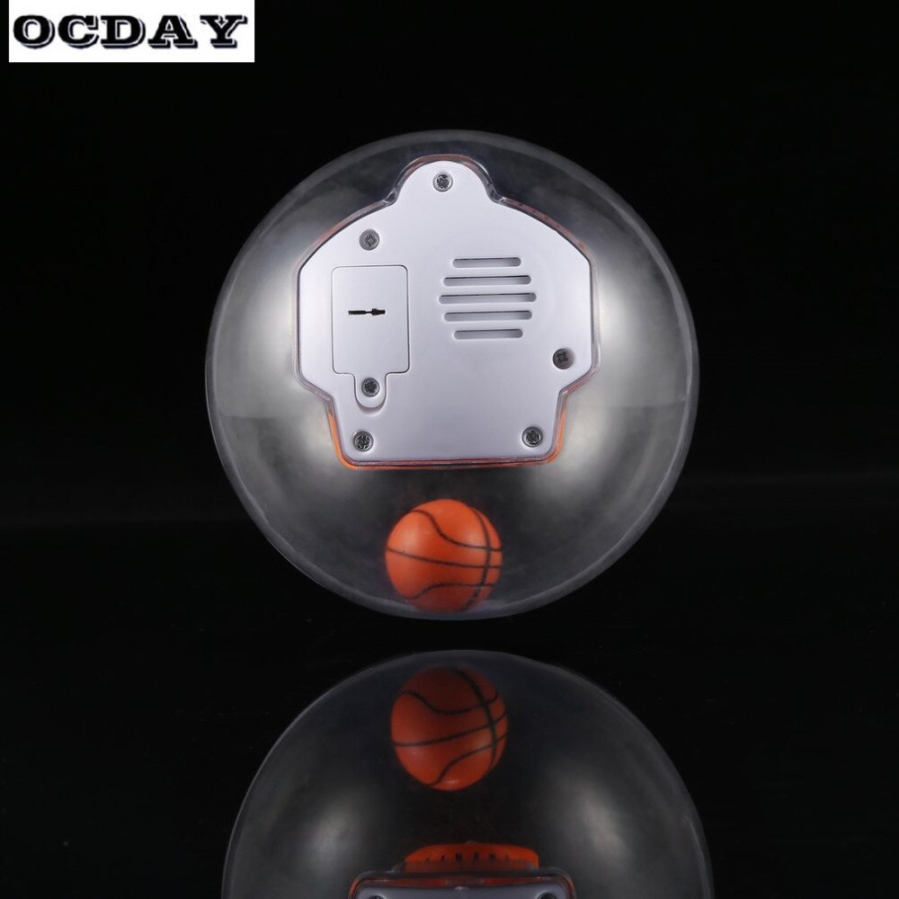 OCDAY Basketball Spielzeug für freundlicher Erwachsene Basketball Spiel Angst betonen Schießen Spielzeug LED Licht Musik Handheld Basketball Maschine