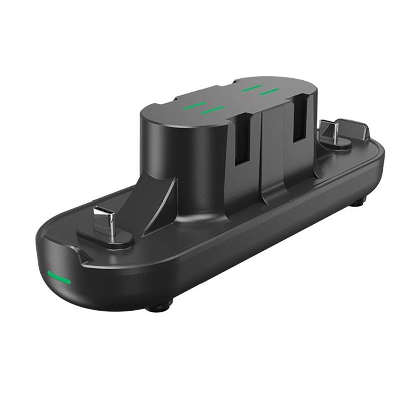 634a 6 in 1 ladestation für oled-controller der switch, unterstützt 6 joypads, ladeständer für switch pro-konsolencontroller