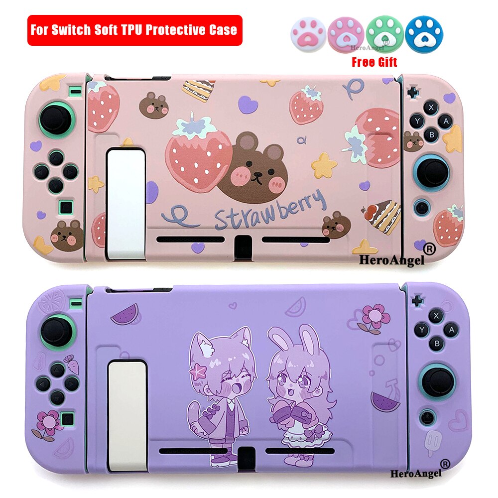 for Nintendo Nintend Switch Case NS NX Console Protective Soft Case Shell for Nintendos Switch Joy Con Colorful Cover