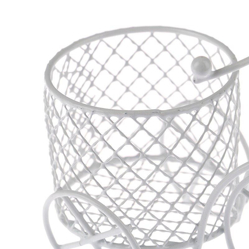 Leuke Iron Driewieler Art Decoratie Bruiloft Suiker Sieraden Container Opslag Houder Art Decoratie Kleine Items Container Party