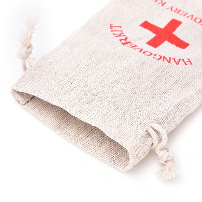 10pcs/lot Linen Pouches Cross Pattern Drawstring Bags Jewelry Packaging Natural Color Cotton Drawstring Bags