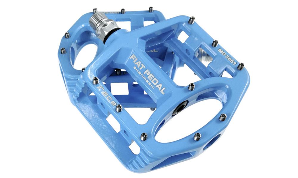 Rennrad Pedale Breite Größe Fahrrad MTB Magnesium Legierung Komfortable Anti-slip Pedal Fahrrad Teile Fahrrad Zubehör fahrrad teile: Blue