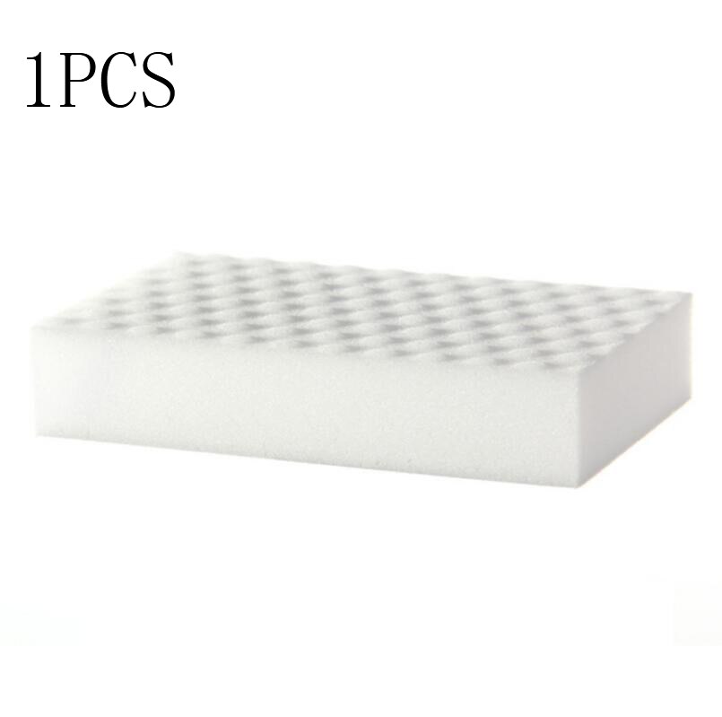 10*7*3cm magic clean melamine eraser,melamine sponge pad cleaner multi-functional kitchen assessoires dish washing sponge eraser: A-1pcs