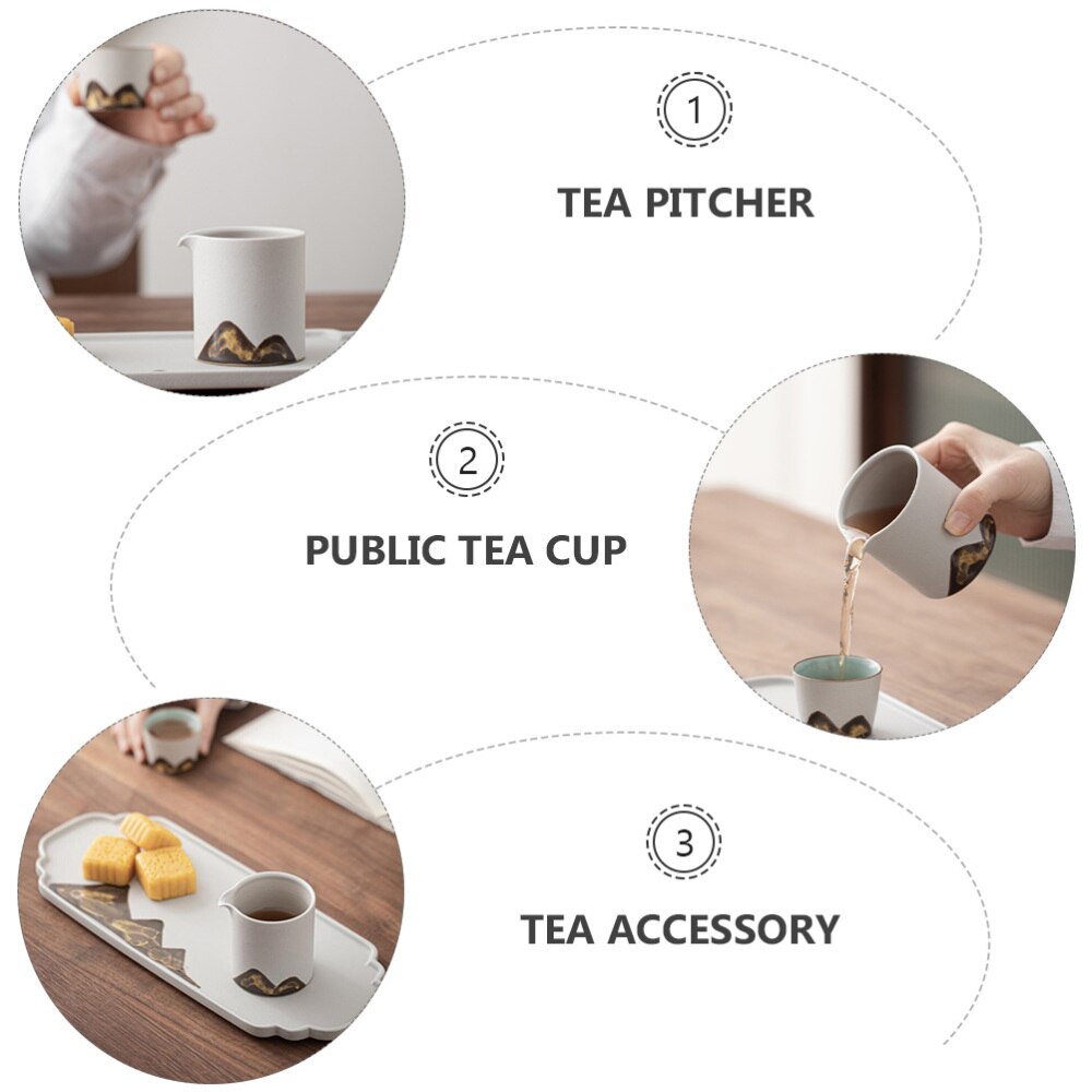 1Pc Japanse Stijl Thee Set Keramische Thee Dispenser Thuis Duurzaam Thee Pitcher