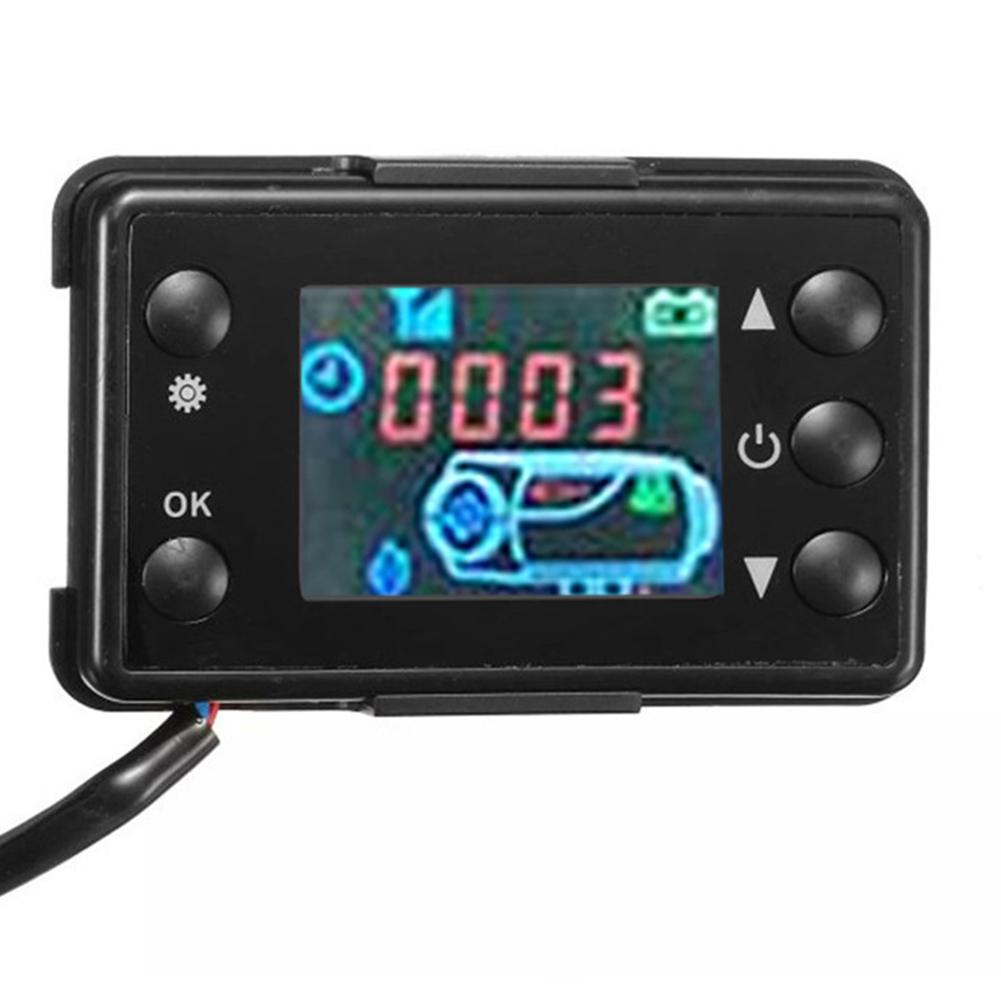 Dieselvärmare tillbehör 12v 24v bilvärmare switch controller lcd monitor switch värmare controller för bilspår luftdiesel