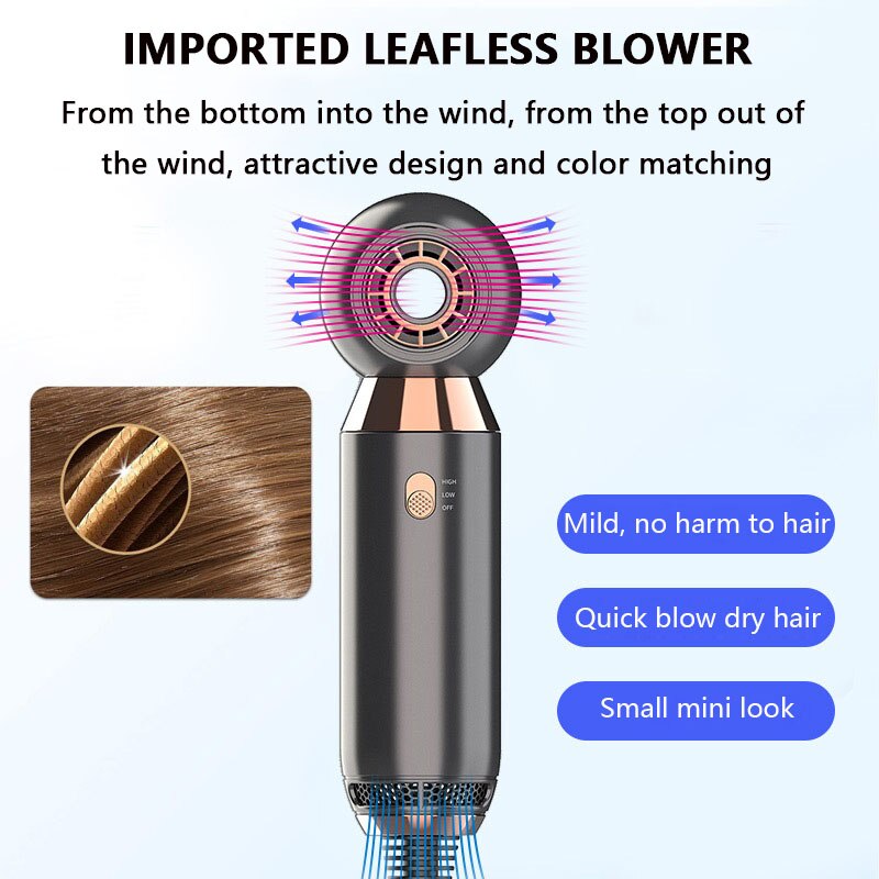 Hair Dryer Mini Hair Dryer Home Travel Hotel Special Hair Dryer With High Wind Speed And Fast Drying Hairdressing Tools