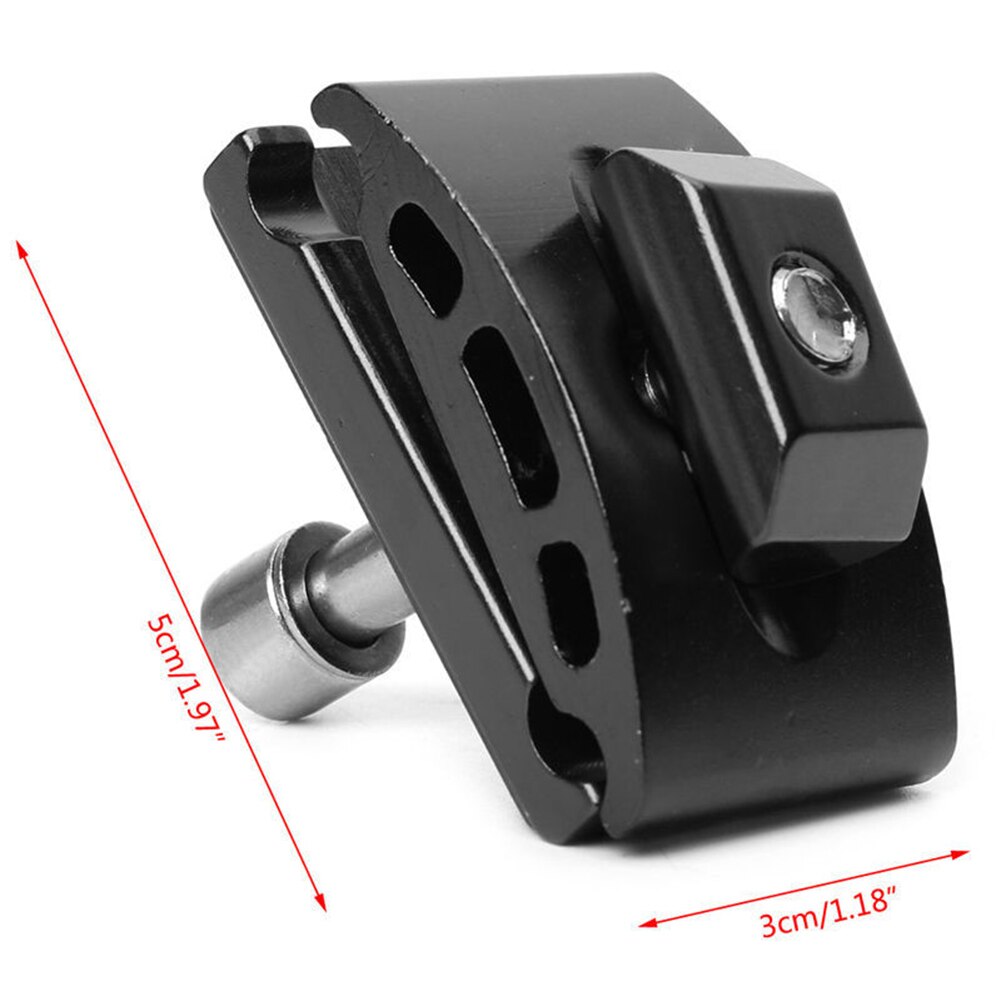 COLLIER SERRAGE TIGE DE SELLE AVEC FIXATION PORTE BAGAGE ALU NOIR DIAM 34,9mm 3700948115237 - P2R