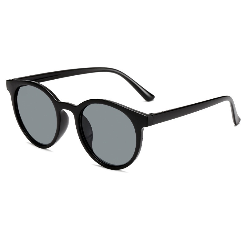 Gafas de sol con montura completa para hombre y mujer, lentes de sol con montura redonda Retro, de femenina, de gran tamaño, a la , UV400, 2022