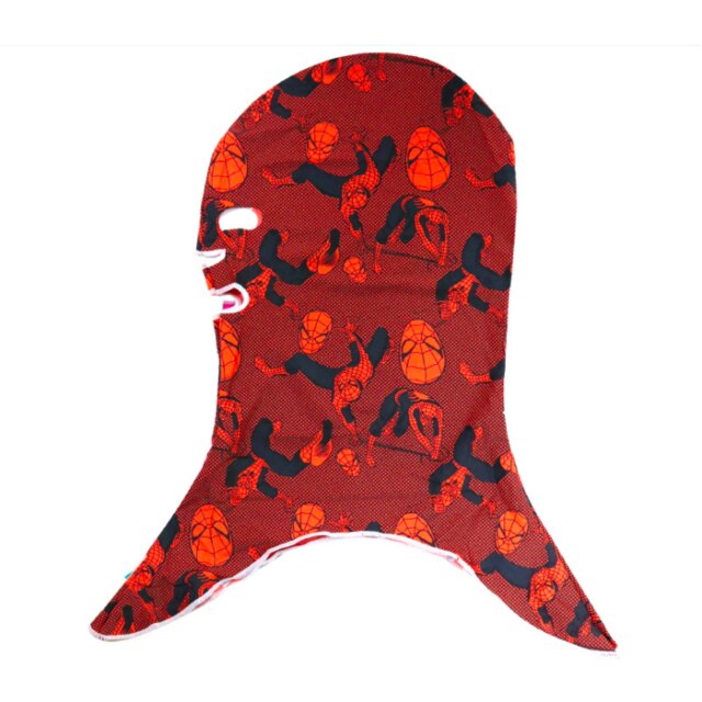 Männer Frauen Gemischt-farbe Facekini Schwimmen Maske Ausschlag Wachen Ohr Schützen Maske Anti-Uv Quallen Tauchen Schwimmen Hüte