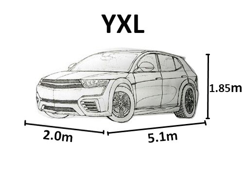 Cubierta impermeable Universal para coche y SUV, cubierta completa para interior y exterior, protección contra el sol, la nieve, el polvo y la lluvia,: YXL