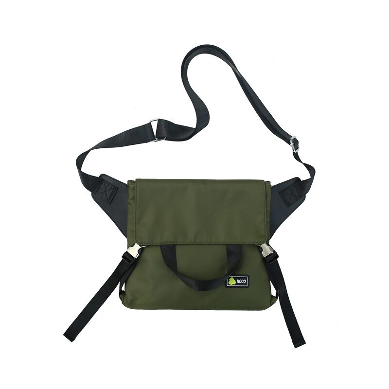 Multifunction Men Casual Chest Bag Oxford Waterproof Messenger Travel Bags Sling Bags Women Trip Shoulder Crossbody Bags for Men: Green