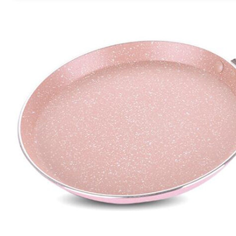 Large Crepe Pan 6/8/10 Inch Non-Stick Scratch-Resistant Forged Aluminum Pancake Pans Batter Spreader Included