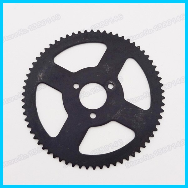 Piñón trasero de 25H y 66 dientes para Mini Moto, accesorio chino de 2 tiempos, y 49cc 47cc, Dirt Pocket, Atv, Quad
