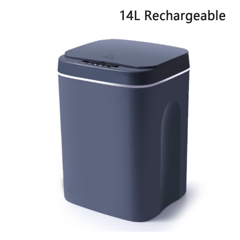 Poubelle intelligente automatique sans contact, poubelle à capteur automatique, poubelle à déchets électrique: H