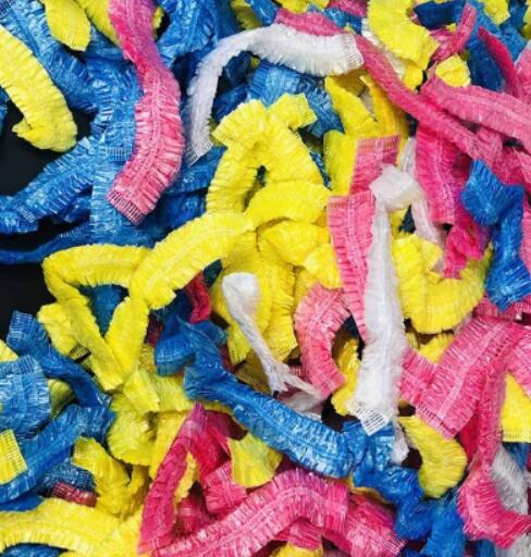 100 pcs/lot jetable bonnets de douche unique bain élastique bonnet de douche chapeau clair Spa Salon de coiffure hôtel salle de bain produits bonnets de bain: Mixed pack-5pc