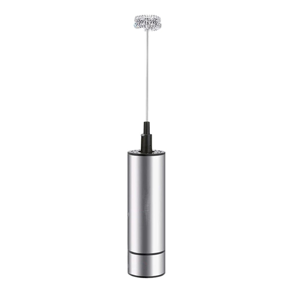 Electric Coffee Milk Frother Foamer Mixer Stainless Steel Latte Stirrer Gadget Tools Hand Held Stirrer For Chocolate Latte