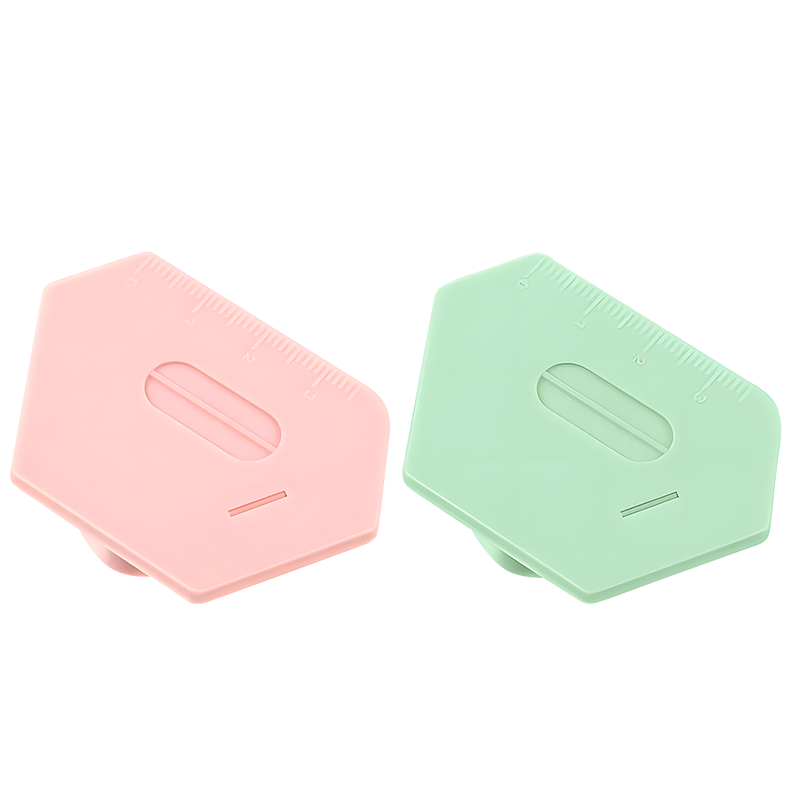 Guía de costura magnética para máquina de coser, imanes, accesorios para máquinas de coser, dobladillo de regla multifuncional, 1/2/3 Uds.: plum