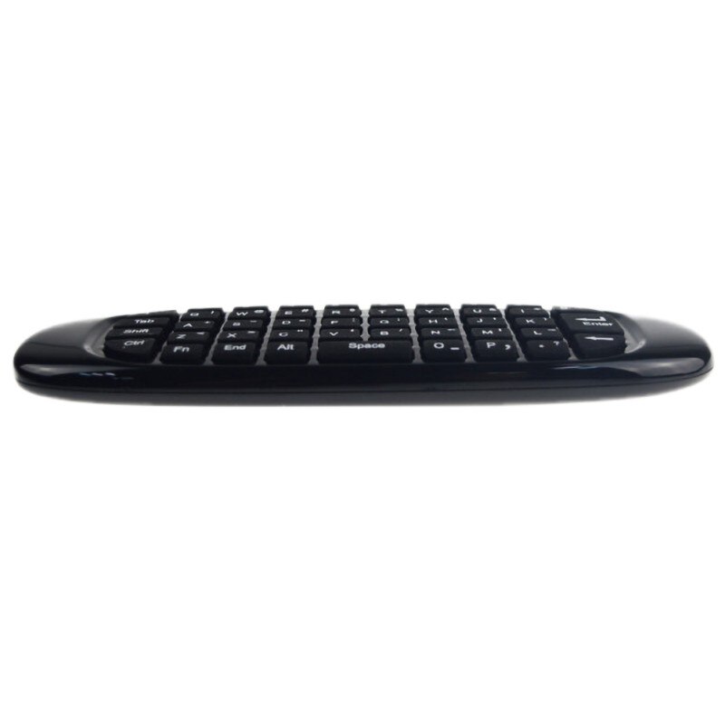C120 fly 2.4g rf fjernbetjening luft mus engelsk russisk spansk trådløst tastatur stemme baggrundsbelysning til android smart tv box: Spanien