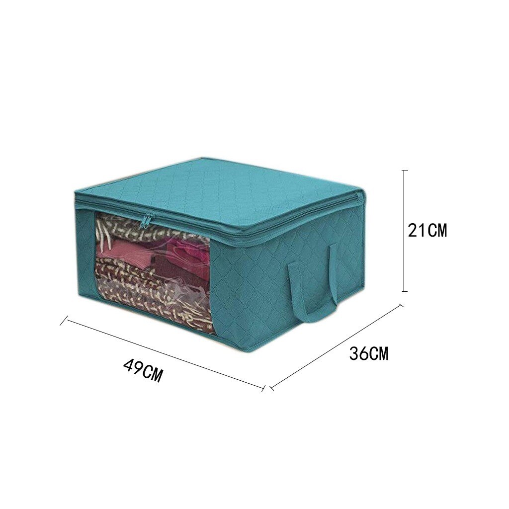 3Pc Kleding Quilt Opbergtas Oversized Bag Kleding Quilt Opbergtas Vochtbestendige Opbergtas 49X36X21cm Vocht-proof