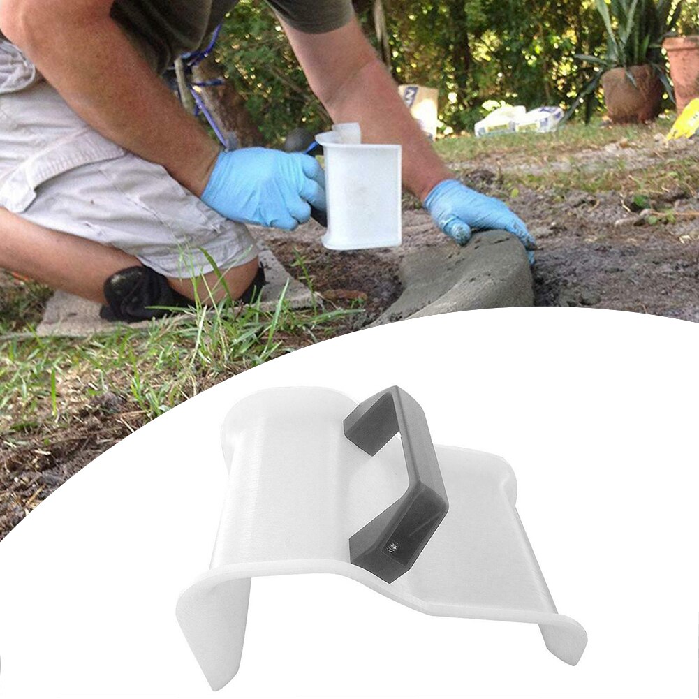 Clamp Concrete Trowel Plastering With Handle Skimming Grout Plastic For Garden Edger Shape Model Making Tool Patio DIY