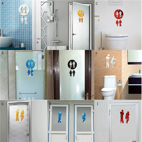 Wc-klistermærke sød frø smil toilet vægklistermærker køleskab klistermærke badeværelse naklejki na sciane dla dzieci papel de parede infantil: B -11