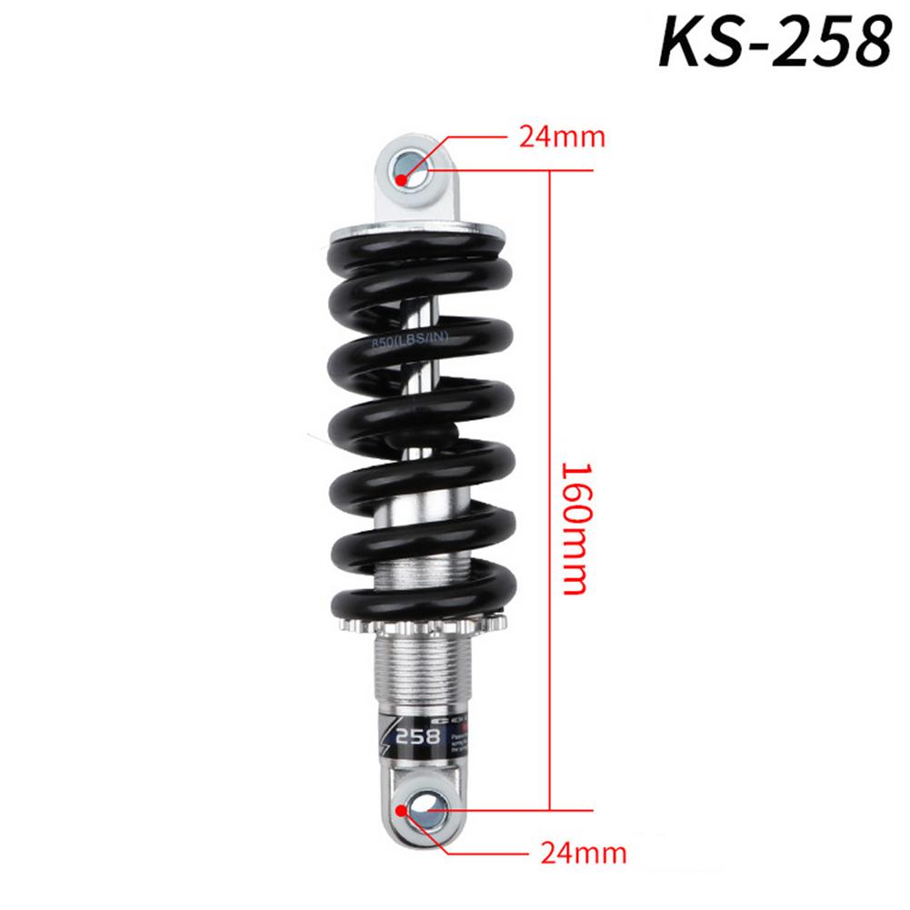 Bicycle Coil Spring Rear MTB Shock-absorbing Electric Vehicle Adjustable Damping For Variety Of Bike/four-link Electric Bicycles