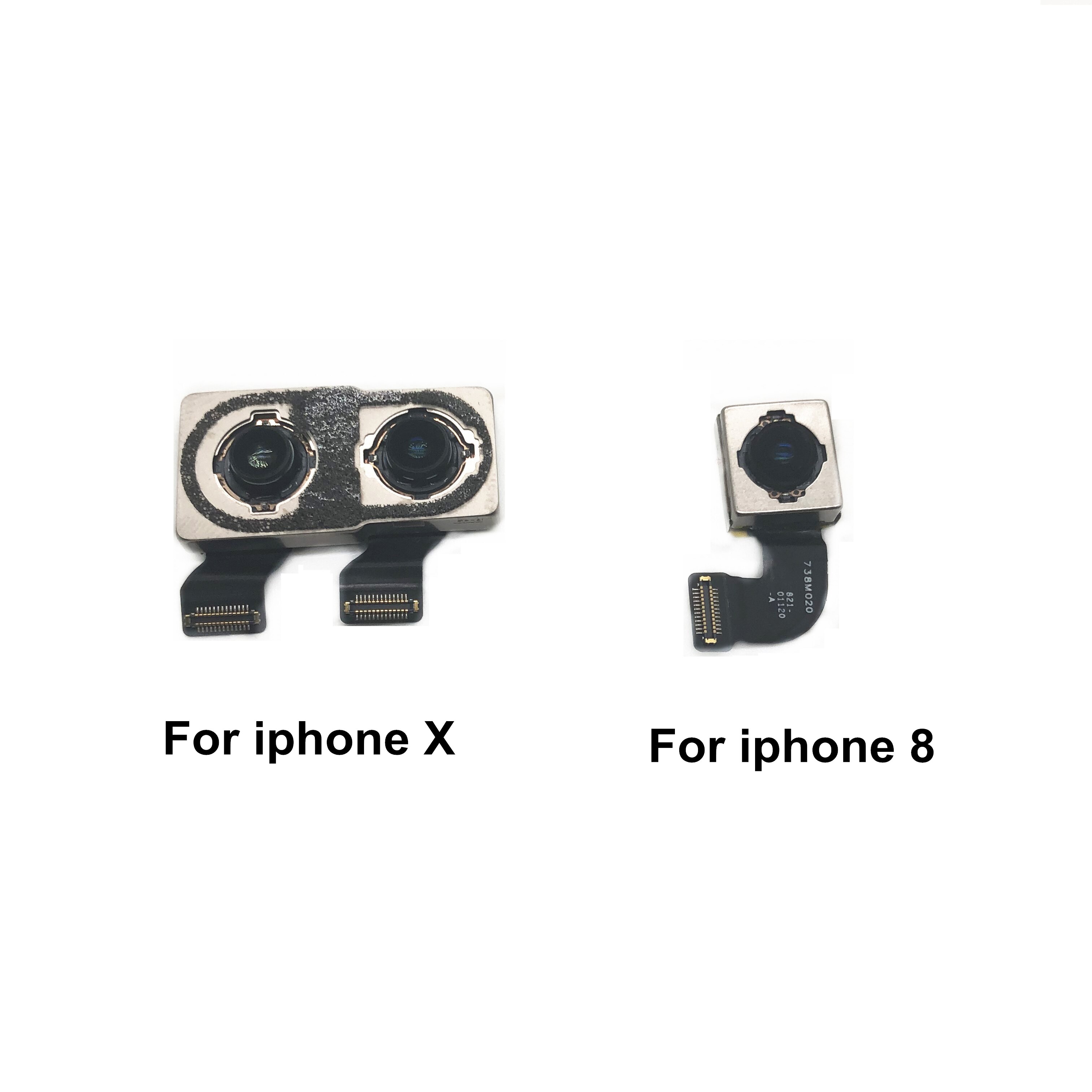 iPhone Rear Camera - Replacement Back Sensor Flex Cable for iPhone X, XR, XS, 11, 8, 7, 6S, 6 Plus, SE