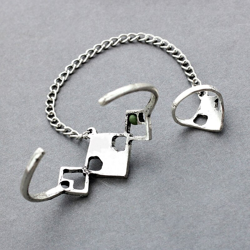 neue Stil sterben Armbinde Charme Armbänder Finger Kette Legierung Kette neutral Mann Hand Kette Perlen DIY Schmuck
