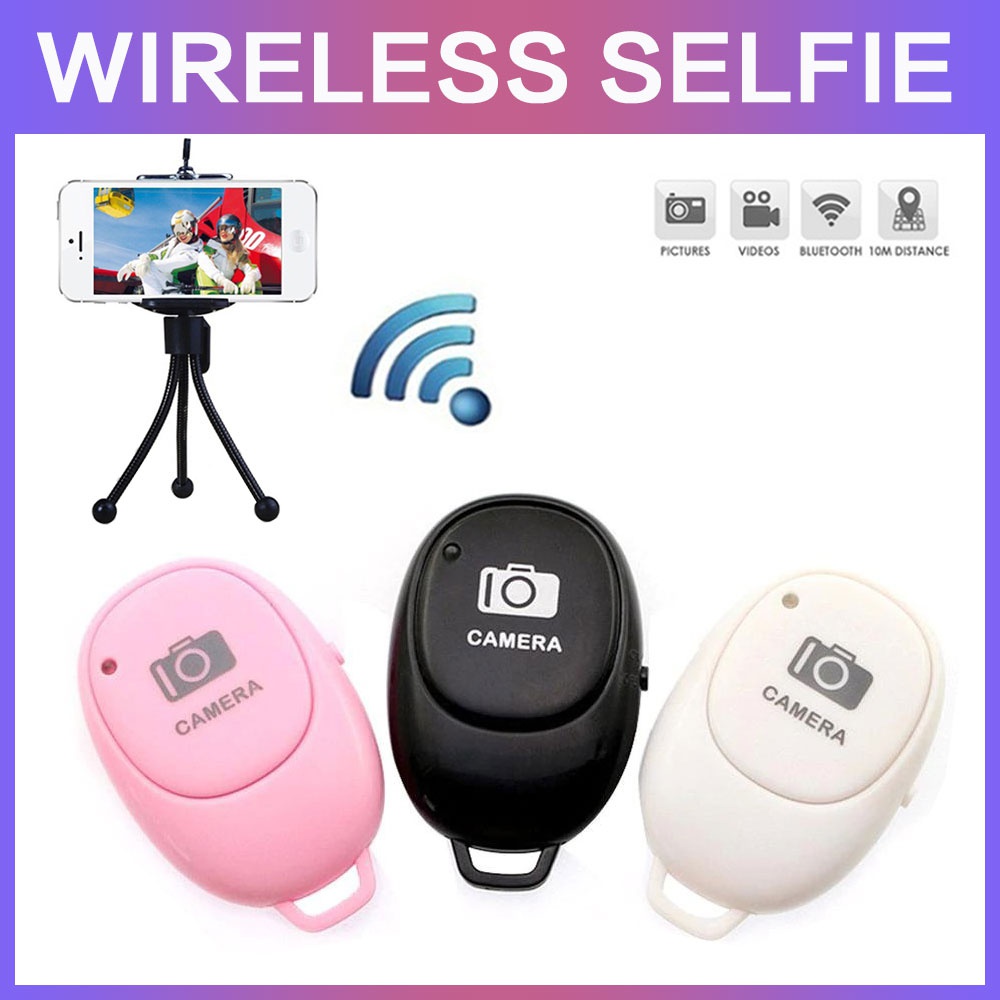 Stonego Draadloze Bluetooth Selfie Android \ Ios Systeem Mobiele Telefoon Selfie Artefact Sluiter Afstandsbediening