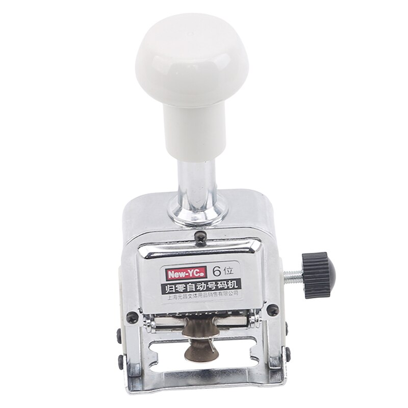 Page Number Machine Automatic Numbering Machine Into The Number Coding Page Chapter Marking Machine Digital Stamp Office Supply: 6
